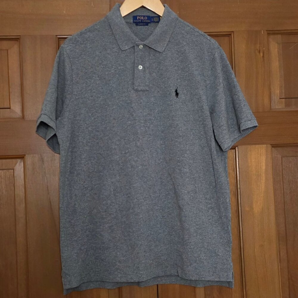 POLO Ralph Lauren Gray Cotton knit S/S size Large